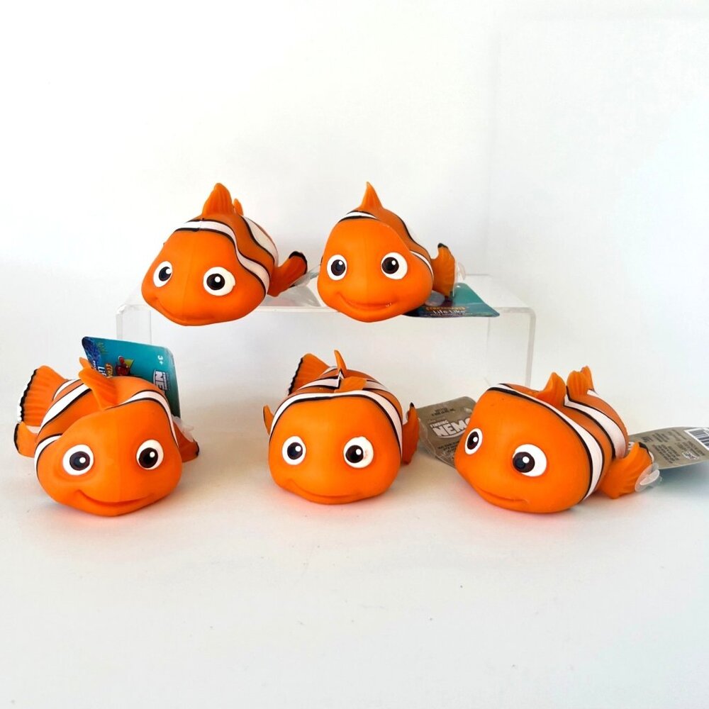Nemo Squishy Toy Stress Reliever Fidget Fish Toy Set